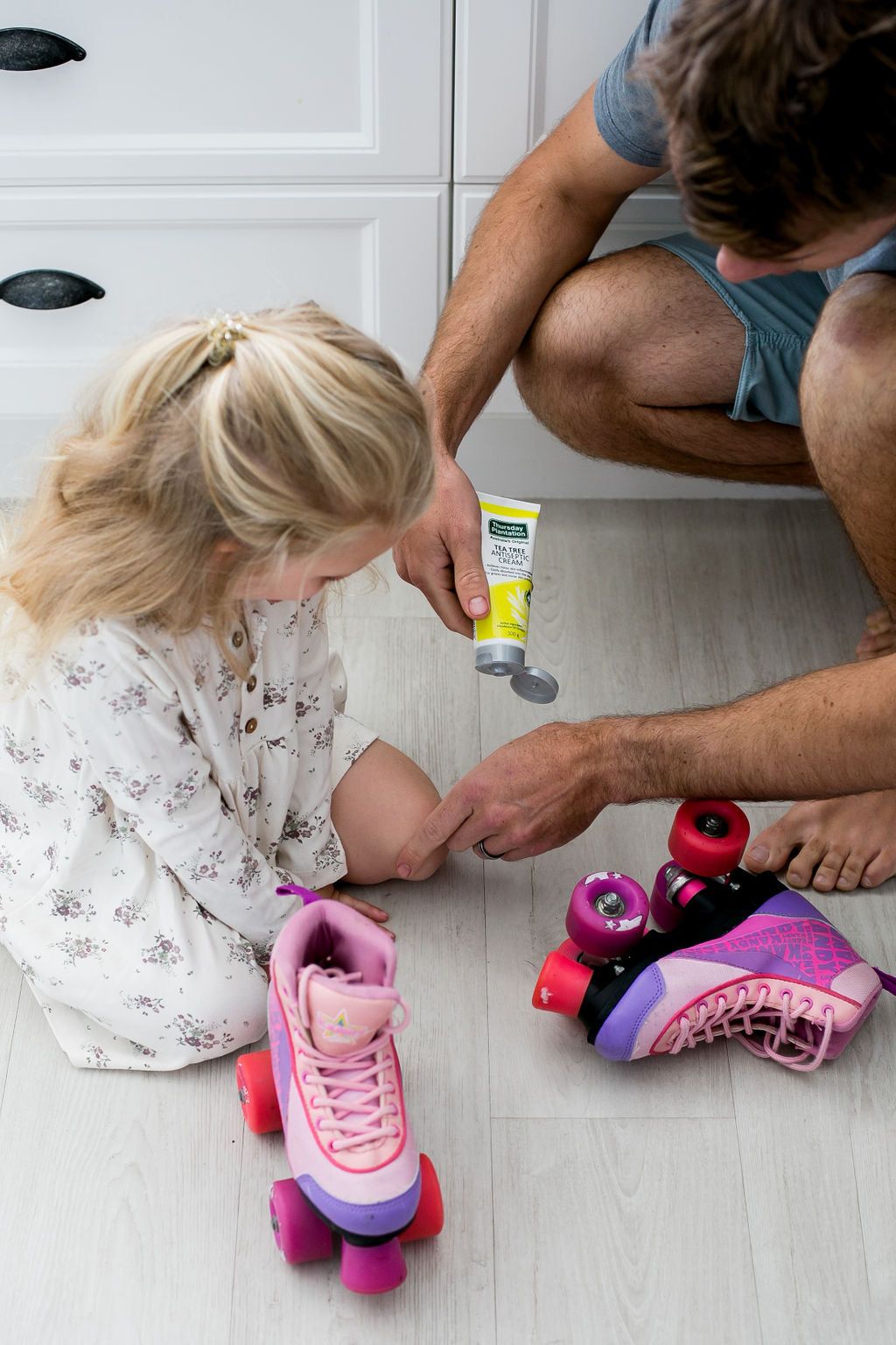 Crème antiseptique à l'arbre à thé