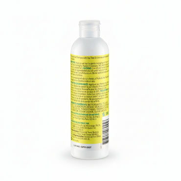 Bottle with a yellow label on a white background